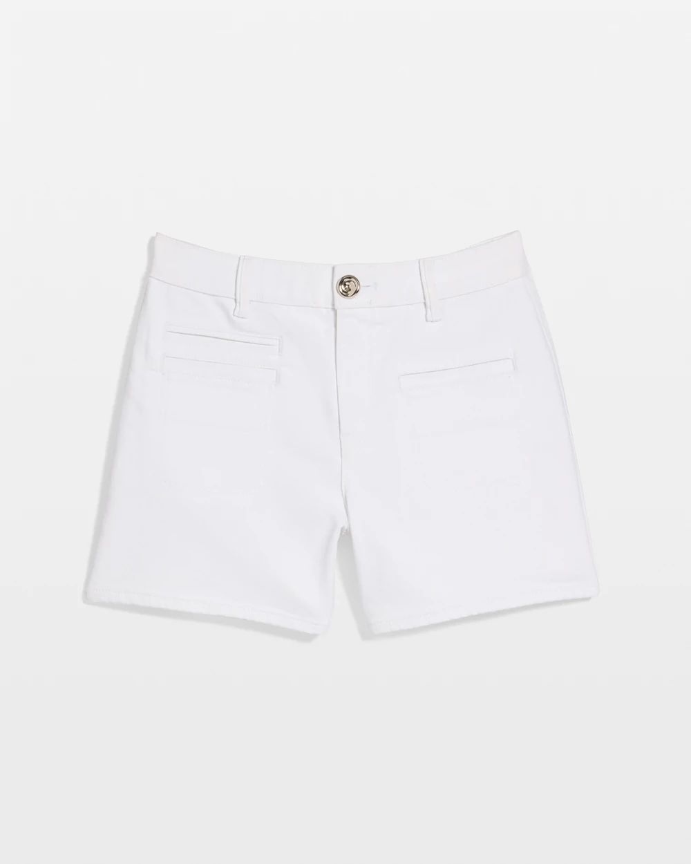 High Rise Denim Short