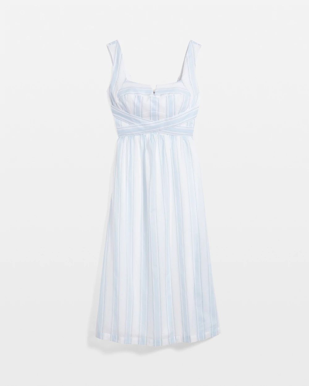 Petite Bustier Midi Dress