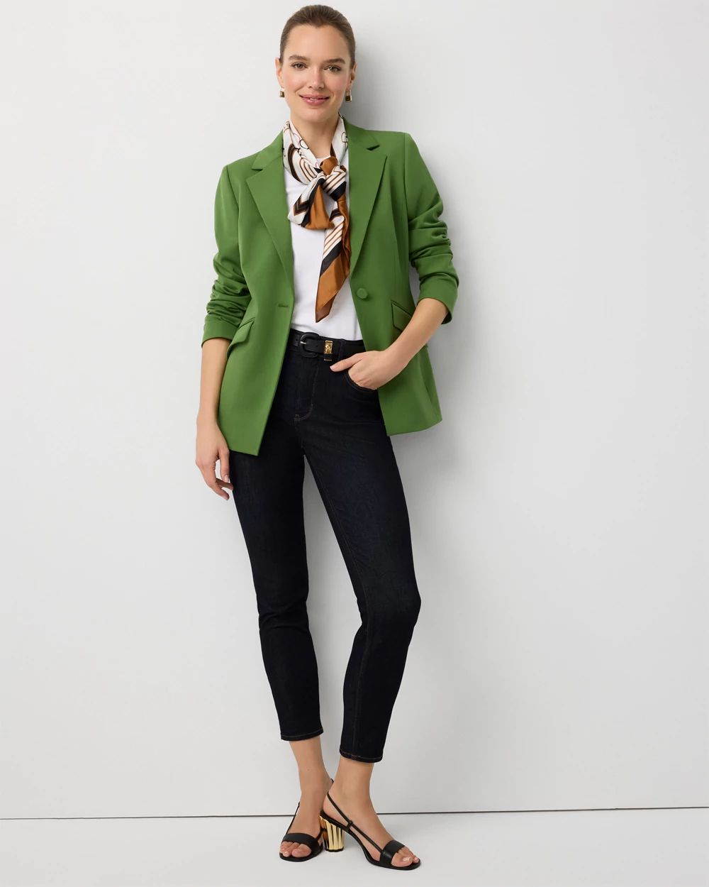 WHBM® One-Button Blazer click to view larger image.