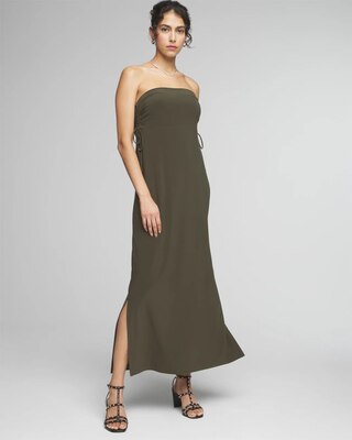Matte Jersey Convertible Maxi Skirt click to view larger image.
