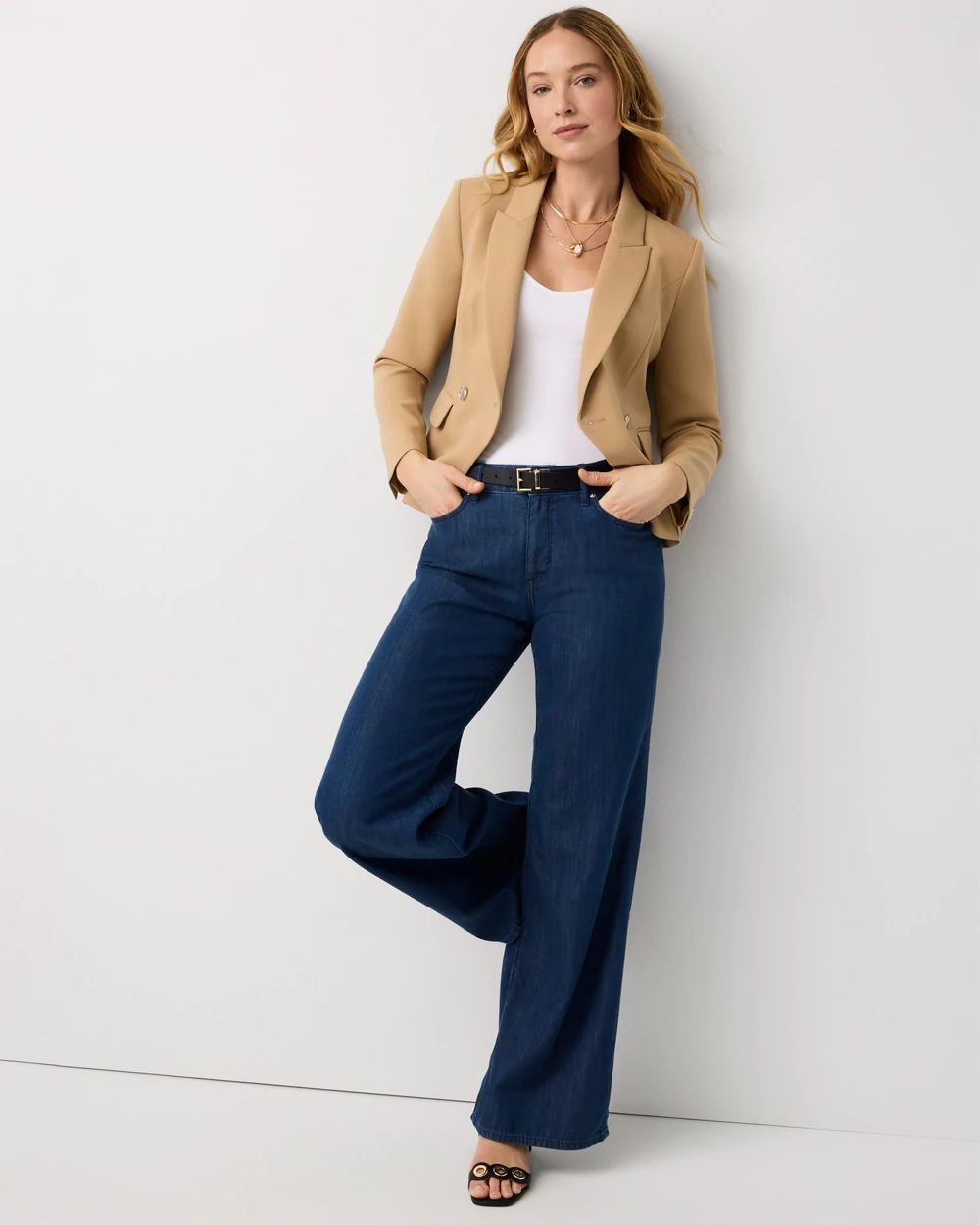 WHBM FORME™ All Ways Stretch V-Neck Cami click to view larger image.