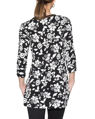 Outlet WHBM Lace-Trim 3/4-Sleeve Tunic
