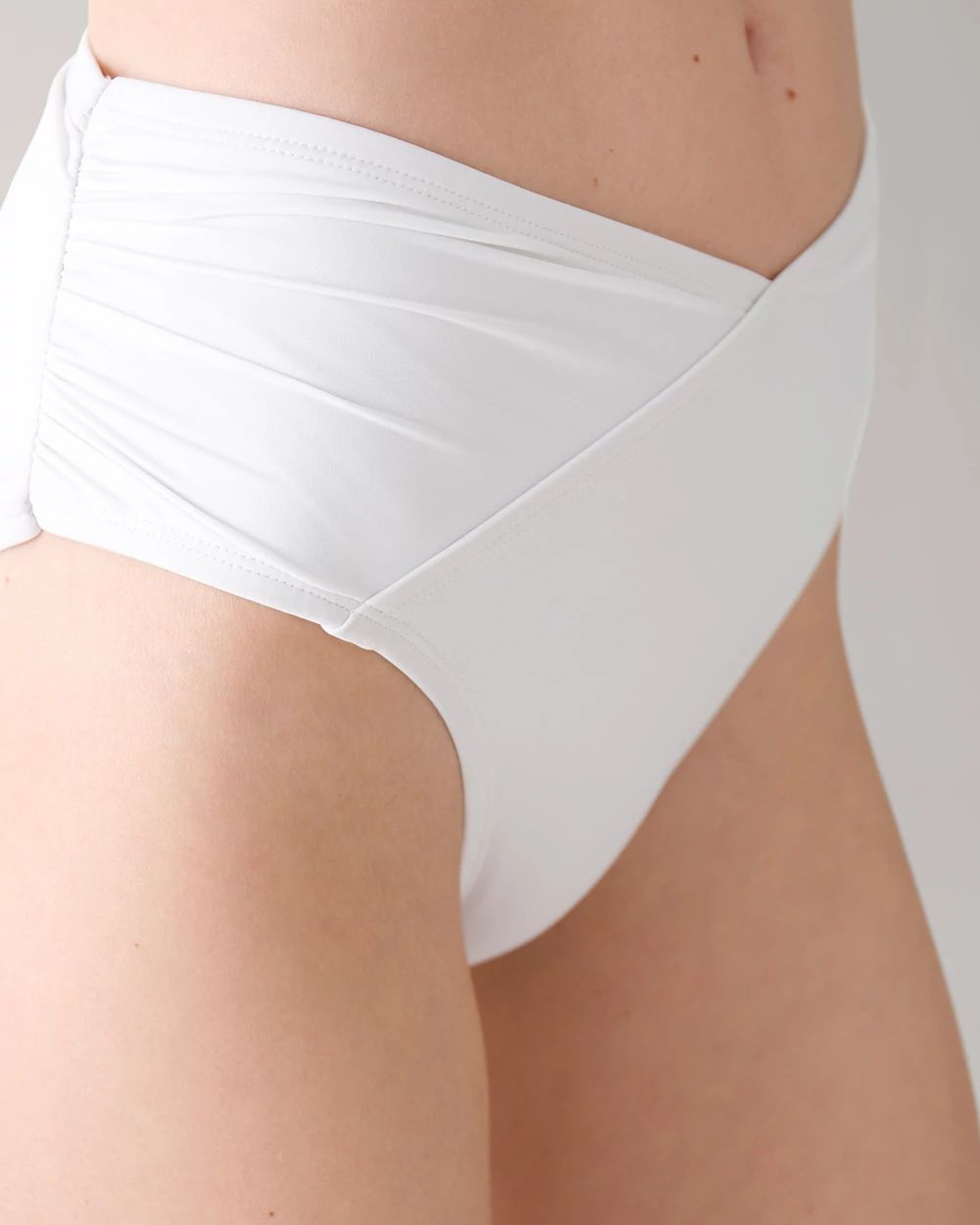 High-Waist Wrap Bikini Bottom