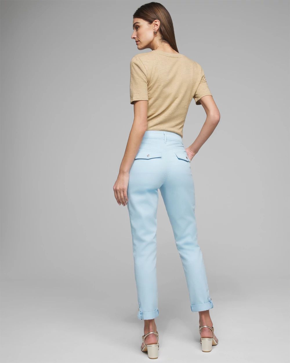 Outlet WHBM Utility Crop Pants