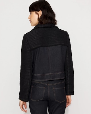 Tweed + Denim Jacket click to view larger image.