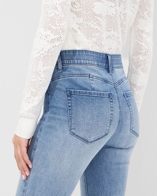 Outlet WHBM High-Rise Skinny Flare Jeans