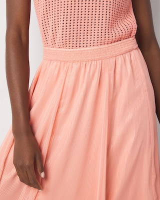 Chiffon A-Line Maxi Skirt click to view larger image.