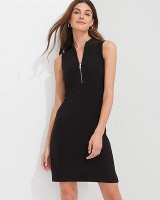Outlet WHBM Zip-Up Shift Dress