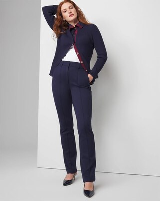 Extra High-Rise Luxe Stretch Bootcut Pants click to view larger image.