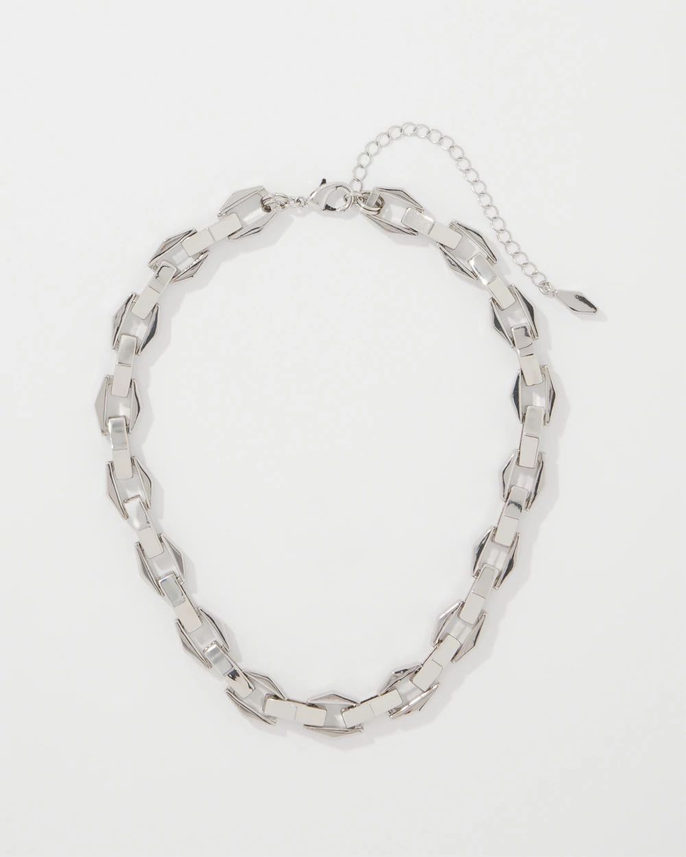 Geometric Links Necklace