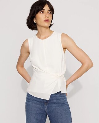 Draped Waist Shell