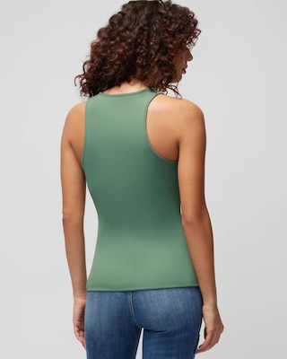 WHBM FORME™ Ribbed Stretch Tank click to view larger image.