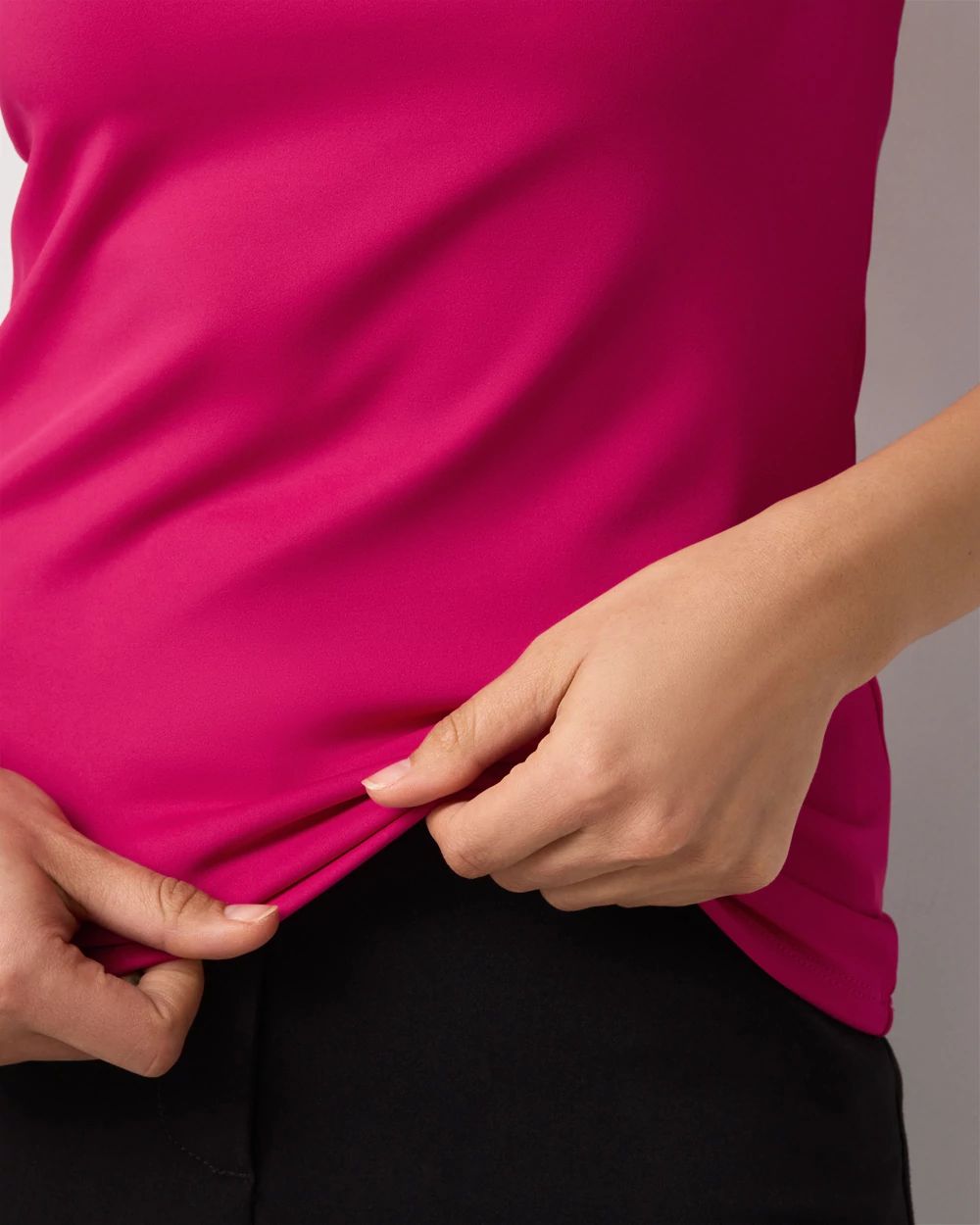 WHBM FORME™ All Ways Stretch Square Neck Top