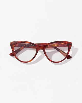 Tortoise Cat Eye Reading Glasses click to view larger image.