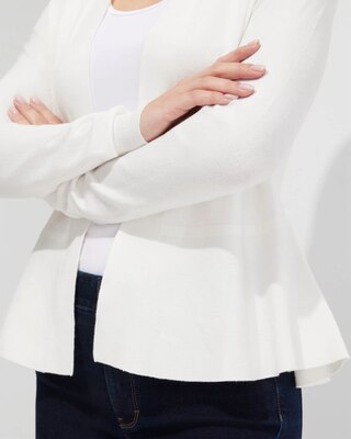 Outlet WHBM Peplum Cardigan