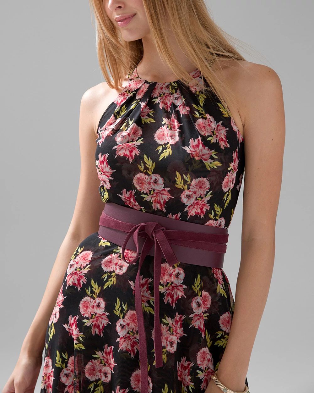 Tie-Front Obi Belt