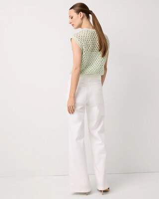 Extra High Rise Wide Leg Utility Jean click to view larger image.