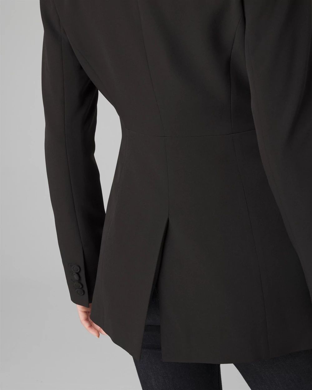 Waist Seam Fluid Blazer