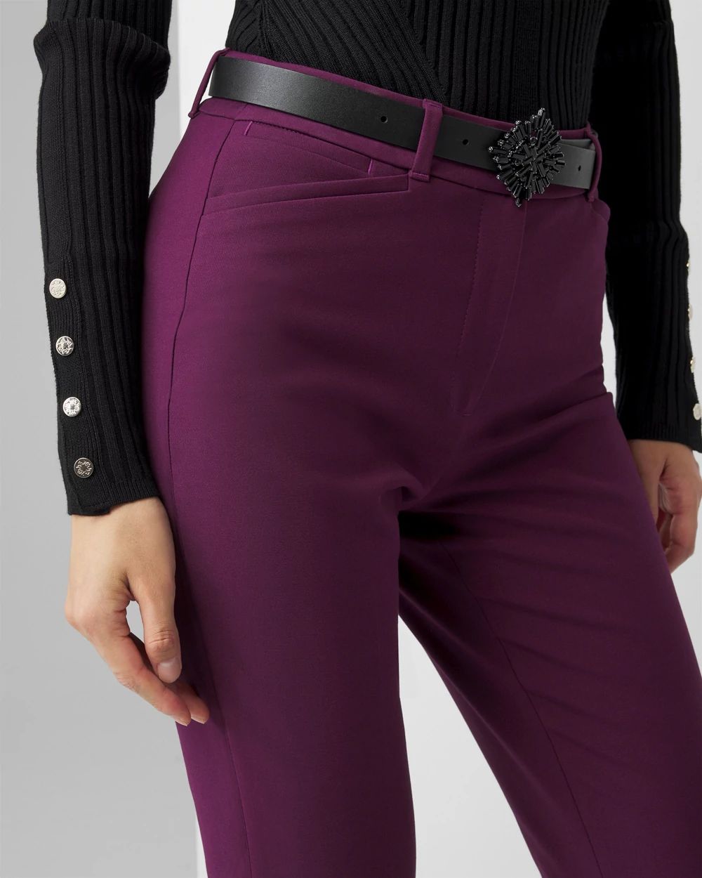 WHBM® Ines Slim Bootcut Comfort Stretch Pant