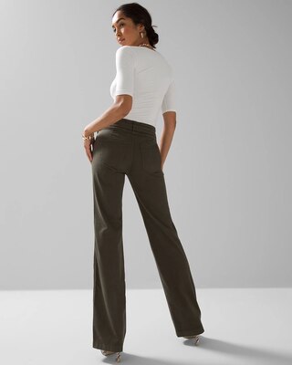 Extra High-Rise Belted Trouser Pant