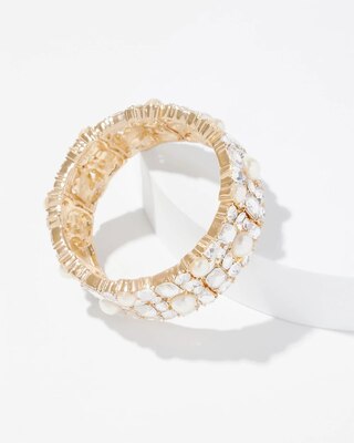 Mixed Media Stretch Bracelet