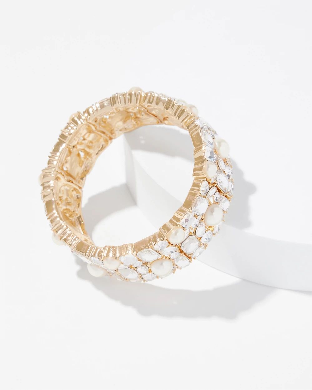 Mixed Media Stretch Bracelet