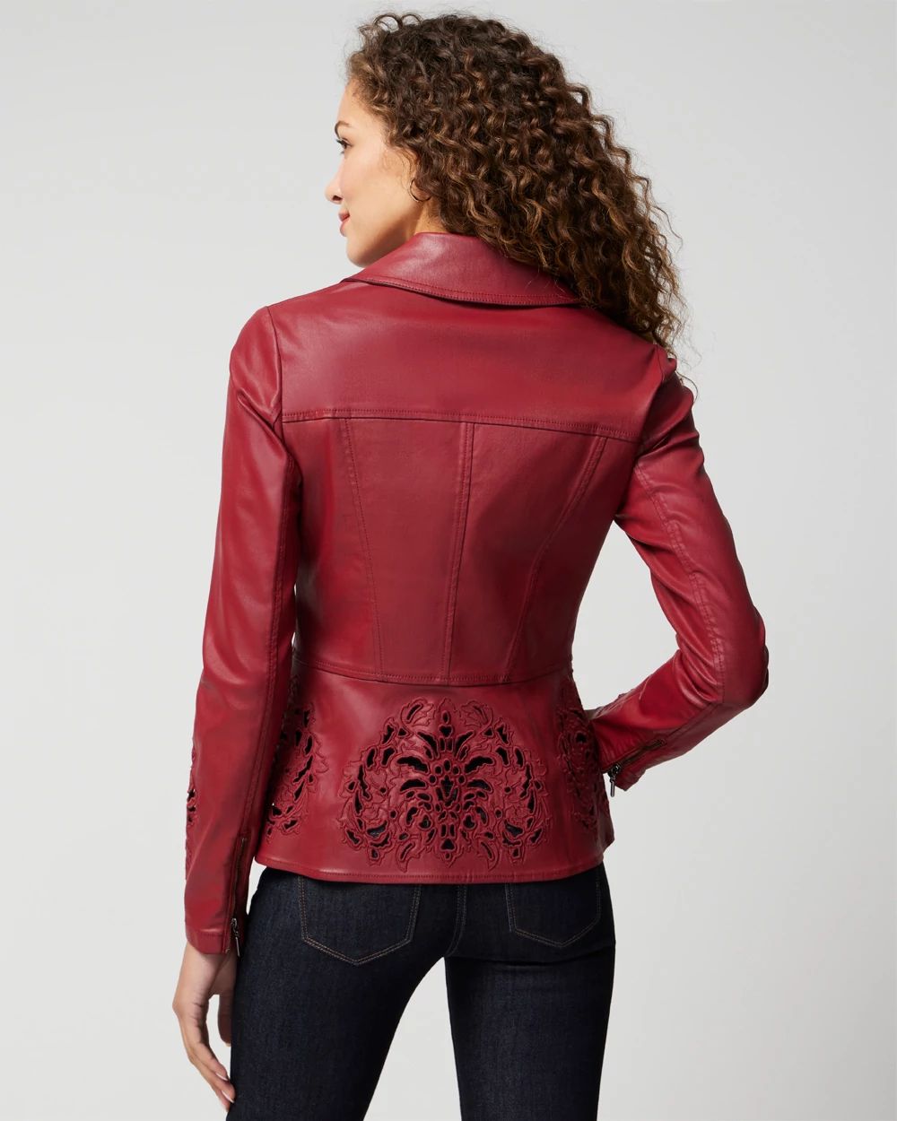 Cutwork Coated Flirty Jacket