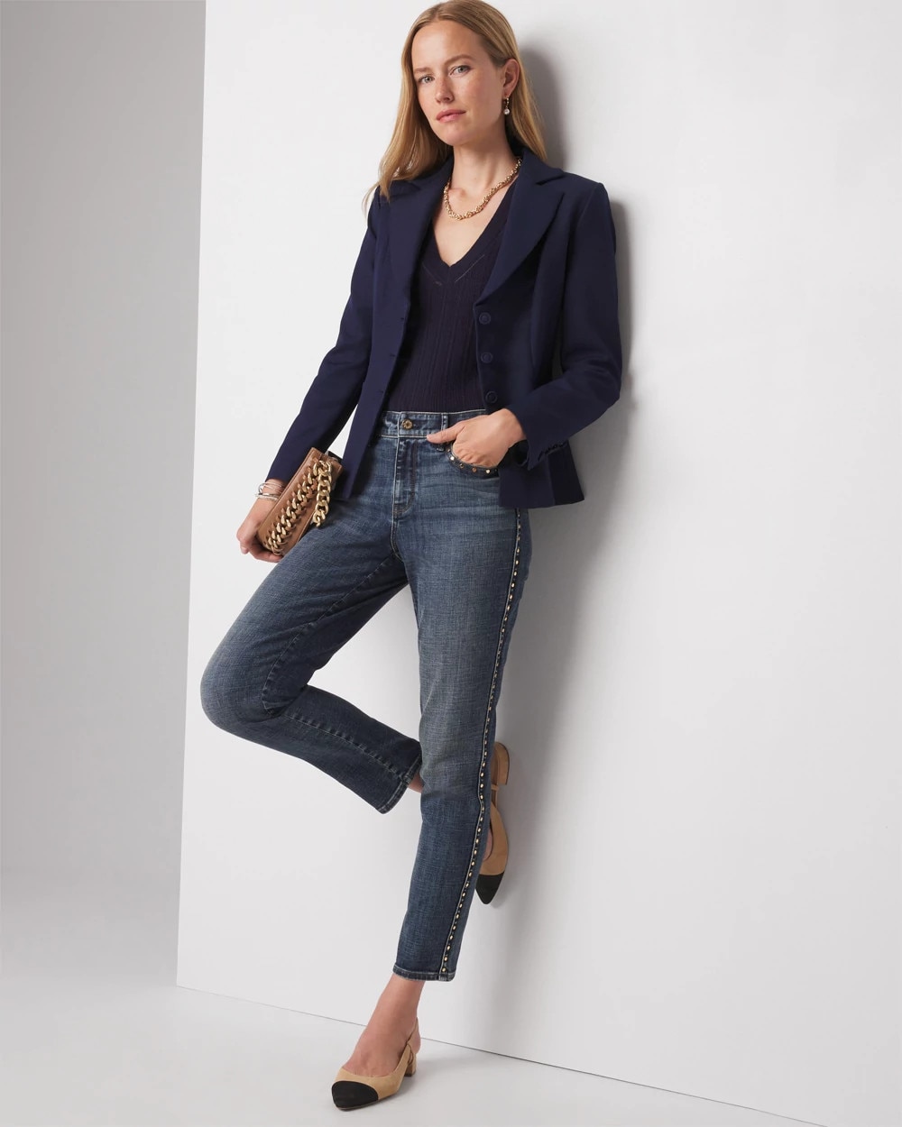 WHBM® 3-Button Signature Blazer