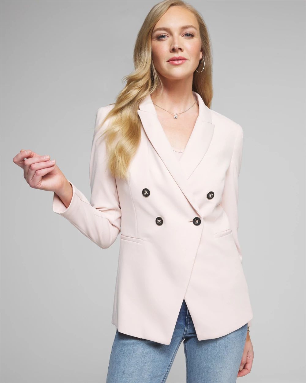 Outlet WHBM Double Breasted Blazer