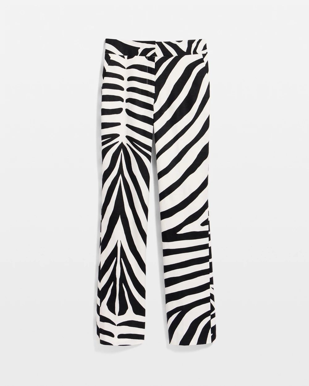 Linen-Blend High Rise Riley Trouser click to view larger image.