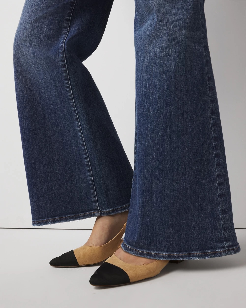 High-Rise Wide Leg Jeans