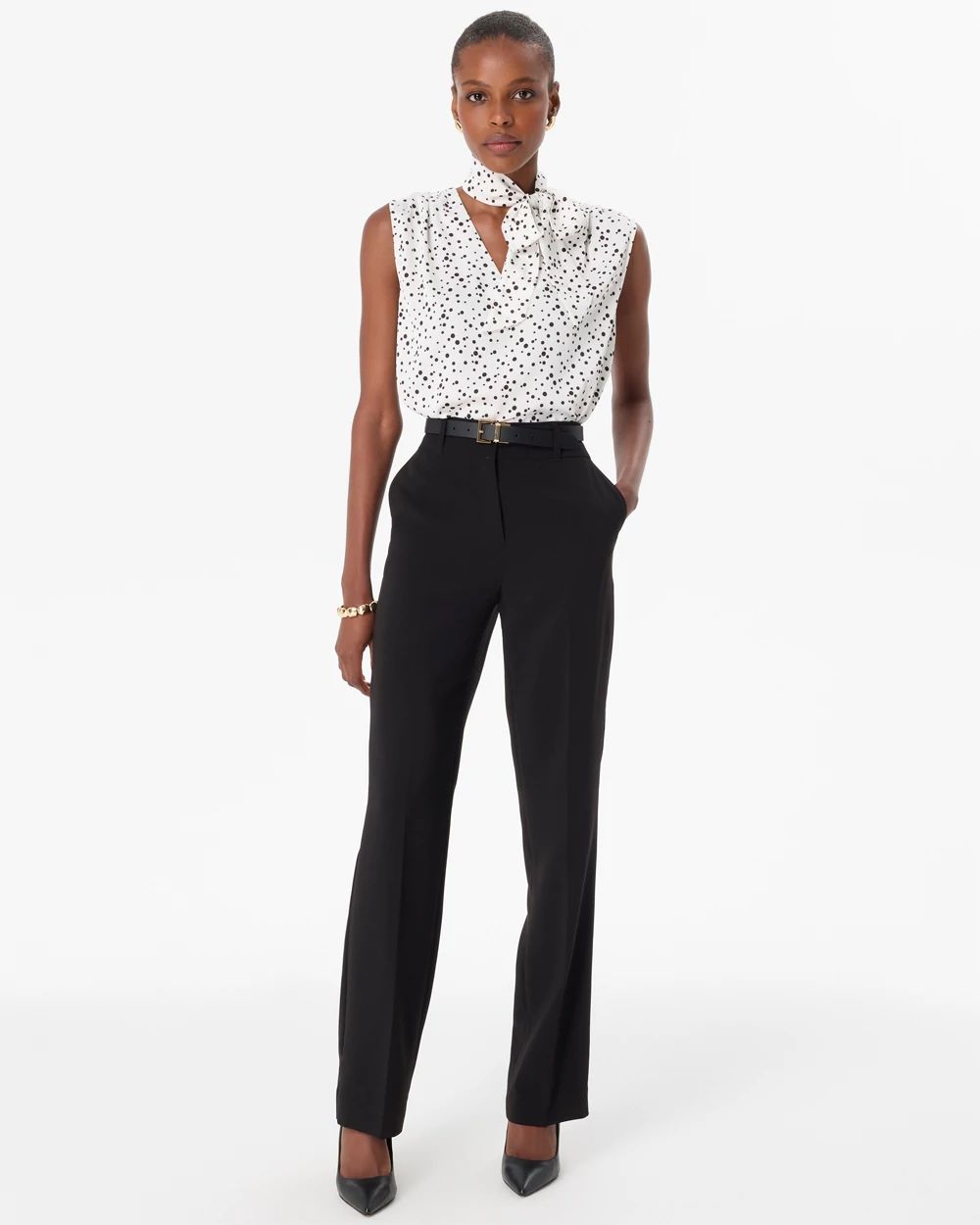 Removable Tie-Neck Top click to view larger image.