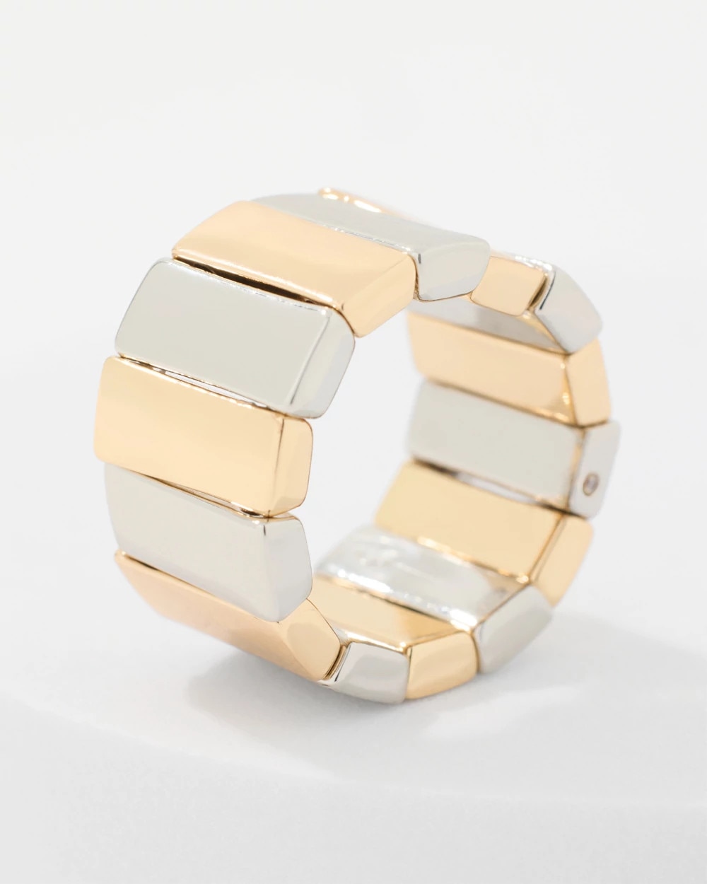 Mixed Metal Stretch Ring