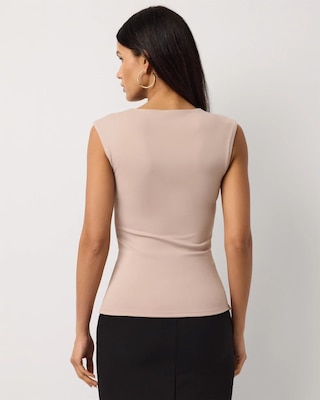 WHBM FORME™ All Ways Stretch Square Neck Top click to view larger image.