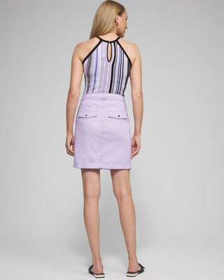 Outlet WHBM Utility Mini Skirt