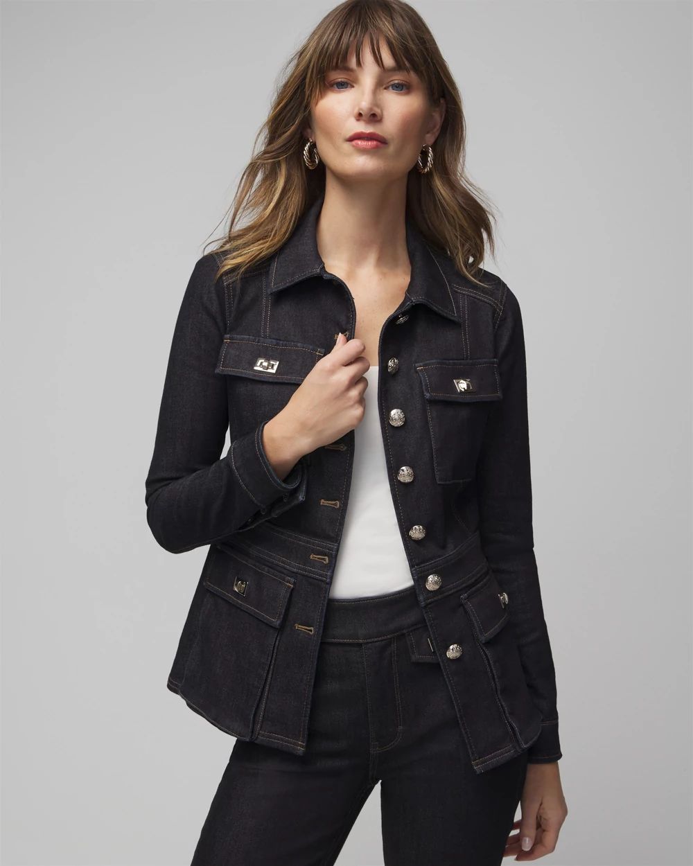 Denim Utility Jacket
