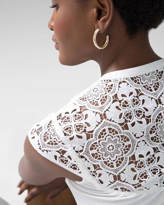 Matte Jersey Openwork Tank