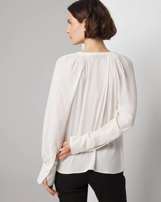Pleated Front Blouse click to view larger image.
