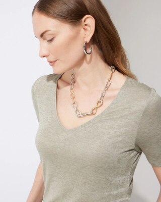 Outlet WHBM V-Neck Foundation Tee