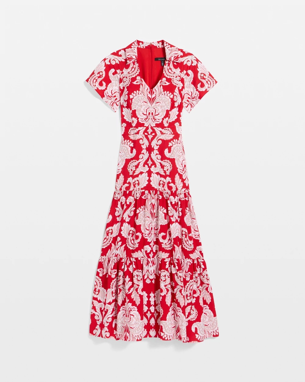 Tiered Midi Dress