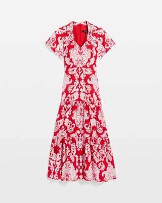 Tiered Midi Dress click to view larger image.