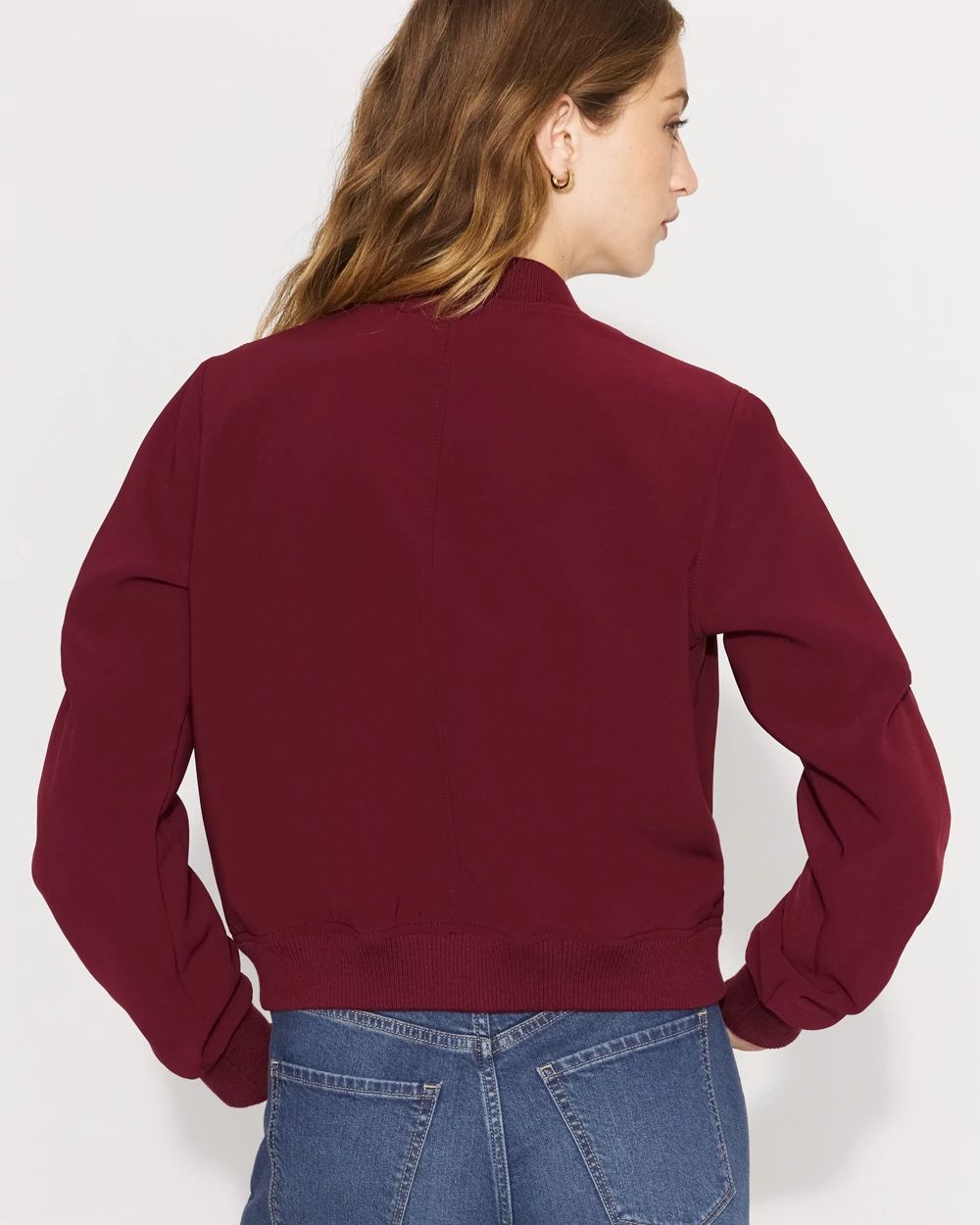 Tailored Bomber Jacket click to view larger image.