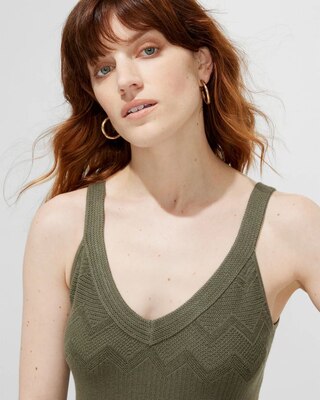 Outlet WHBM V-Neck Shell
