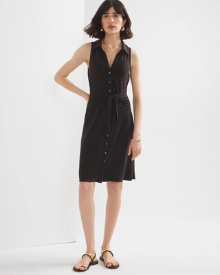 Tie-Front Dress