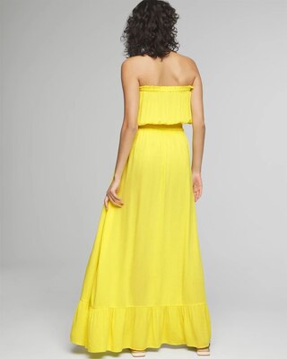 Strapless Maxi Coverup