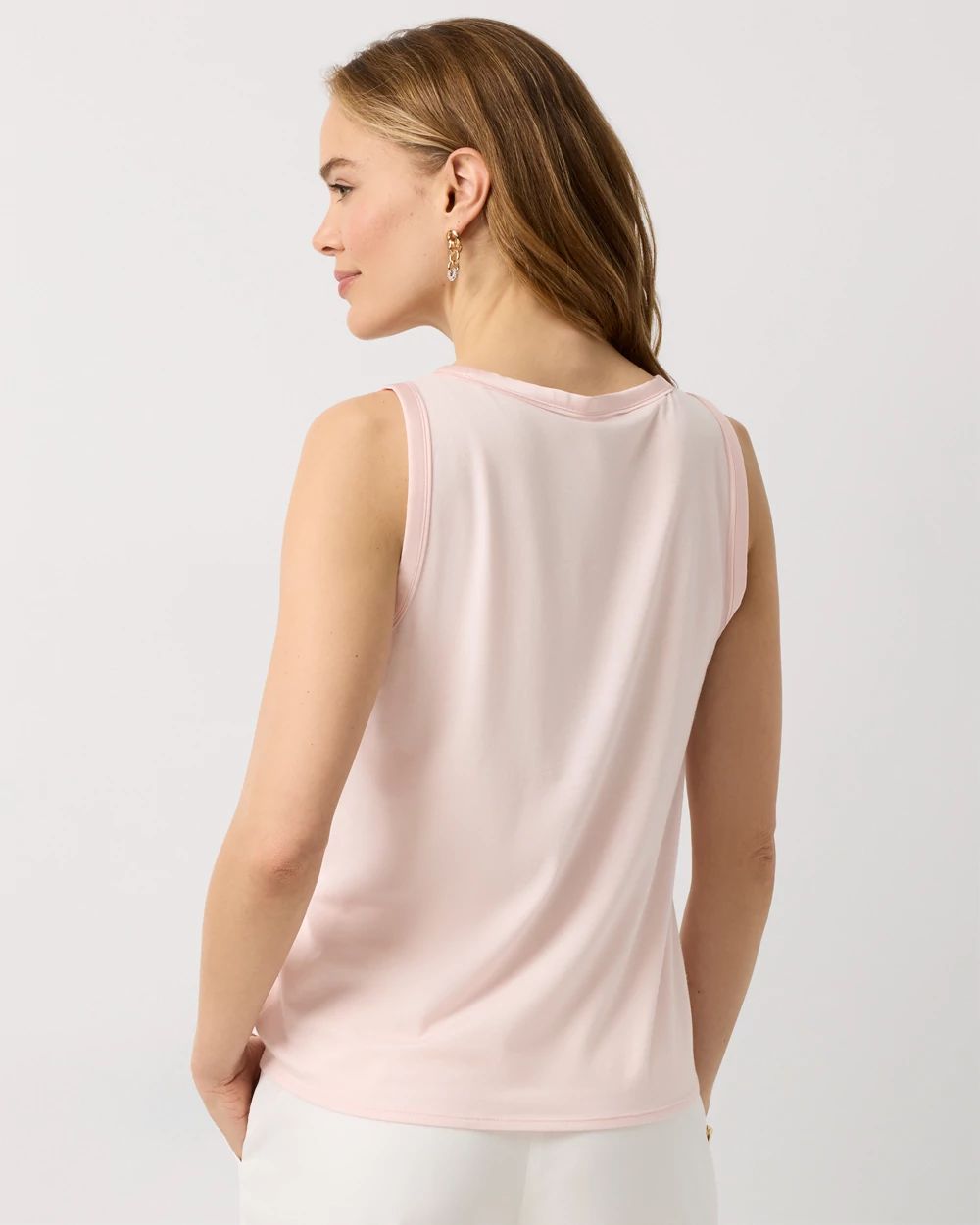 Satin Front Shell Tank