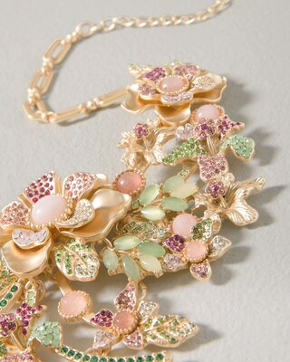 Floral Statement Necklace
