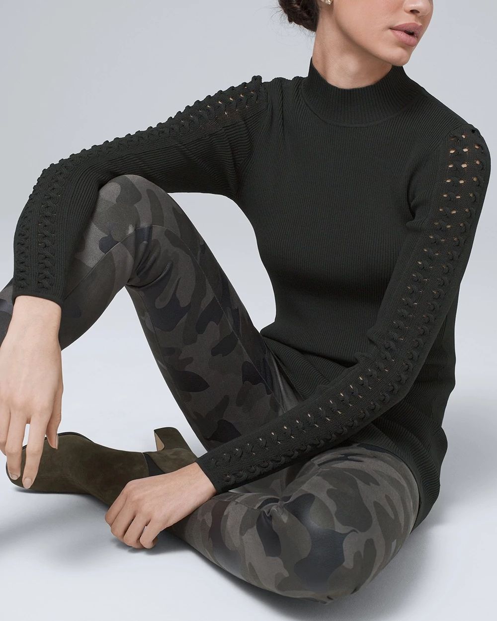 Braid-Sleeve Tunic