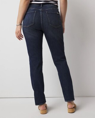 Curvy High-Rise Straight Jeans click to view larger image.