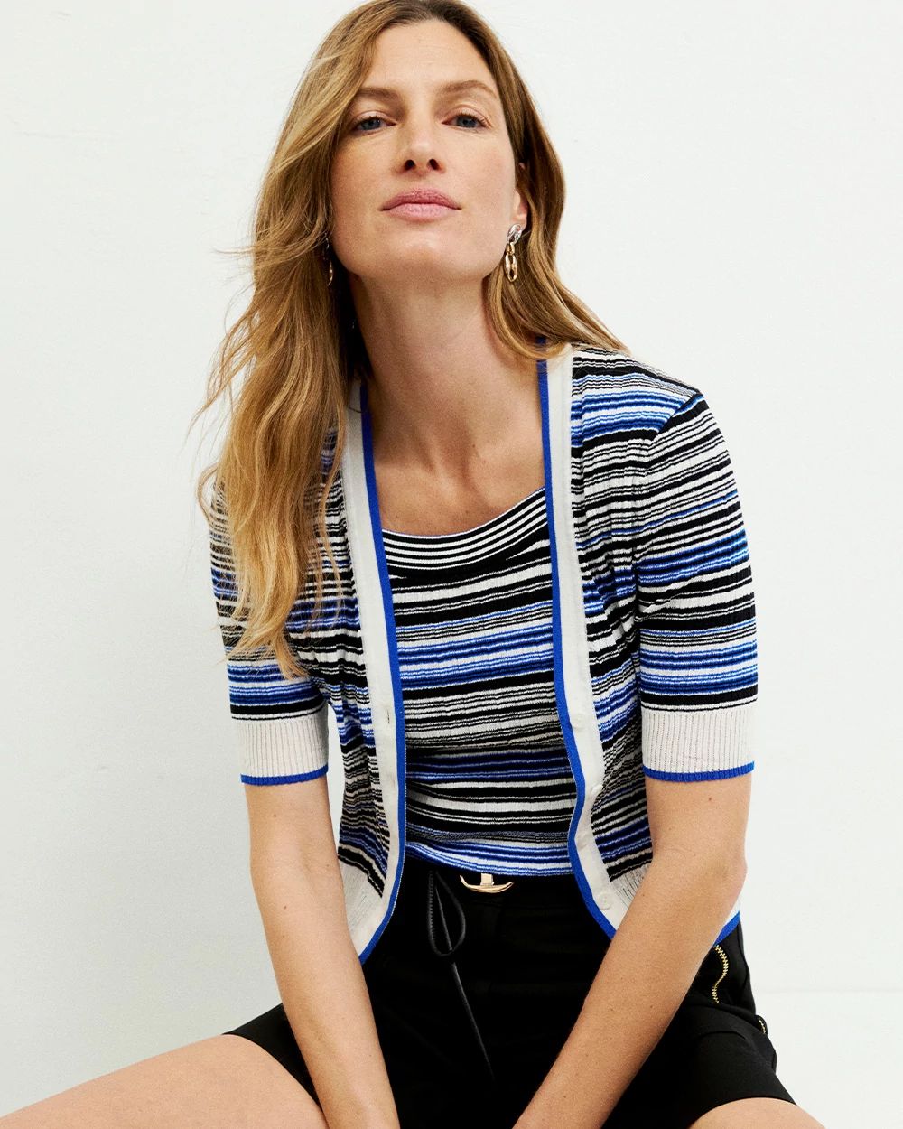 Striped Cardigan